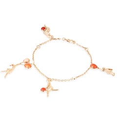 Van Cleef & Arpels Limited Production Mercredi à Paris 4 Charm Bracelet ARN5O800