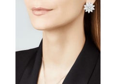 Van Cleef & Arpels Lotus Diamond Earrings