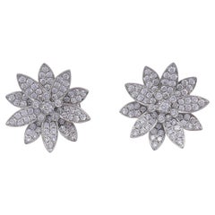 Van Cleef & Arpels Lotus Earrings Medium Size