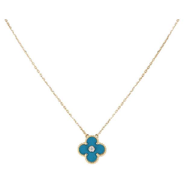 Van Cleef and Arpels Ltd Ed Celestial Blue Porcelain Alhambra Holiday