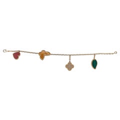 Van Cleef & Arpels Lucky Alhambra 18K Yellow Gold Bracelet