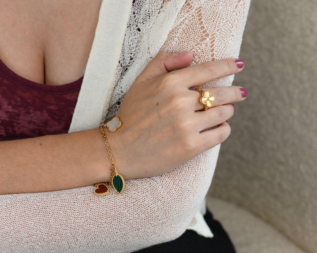van cleef bracelet 4 motifs