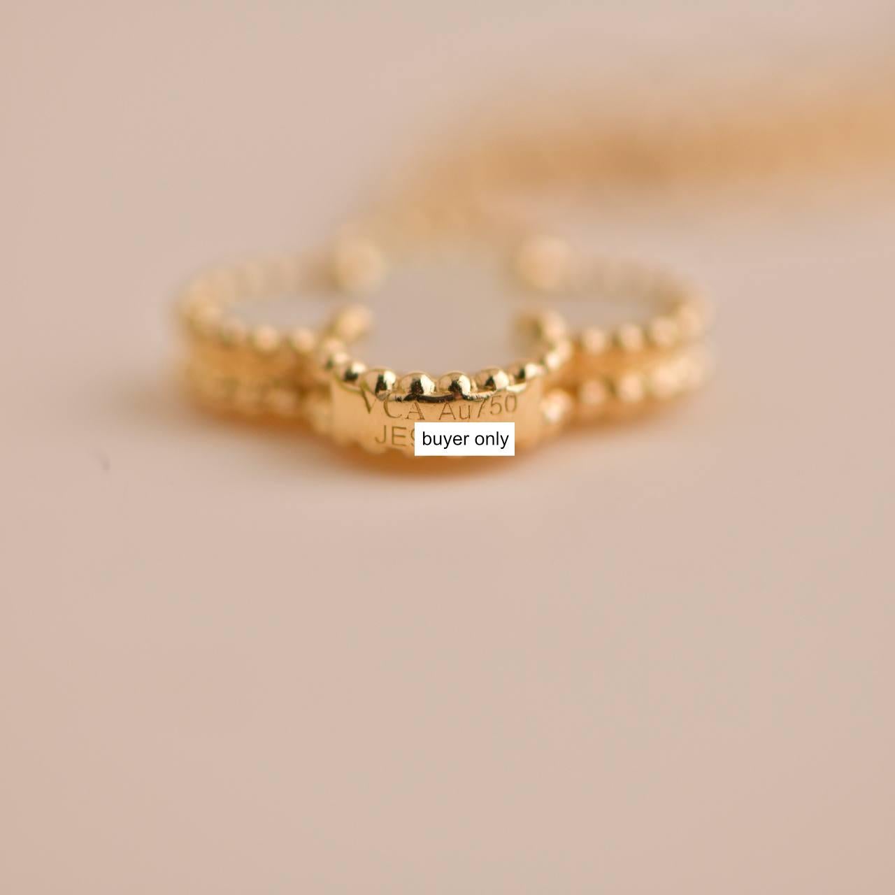 Van Cleef & Arpels Lucky Alhambra 4 Motifs Yellow Gold Bracelet In Excellent Condition In Banbury, GB