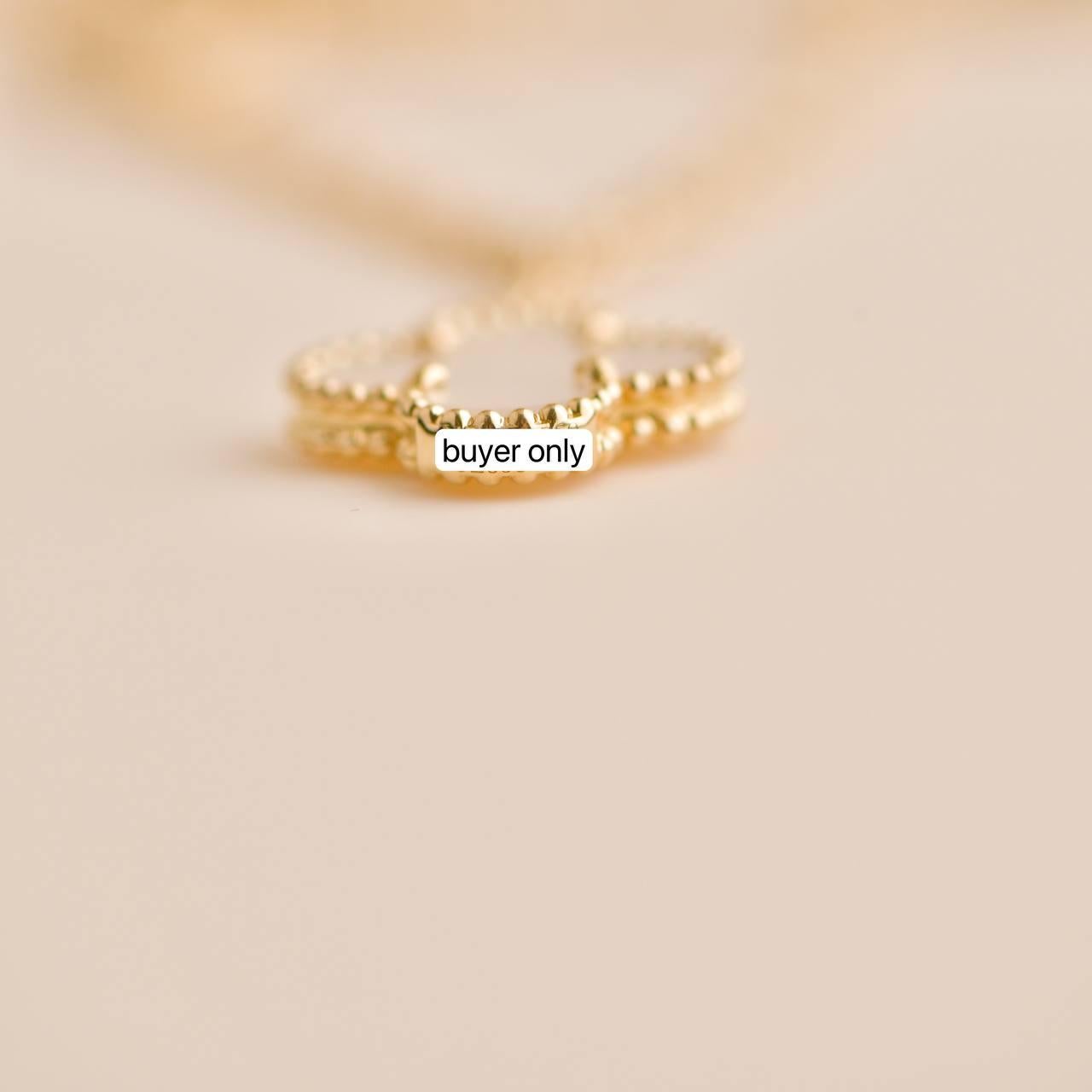 Van Cleef & Arpels Lucky Alhambra 4 Motifs Yellow Gold Bracelet 2