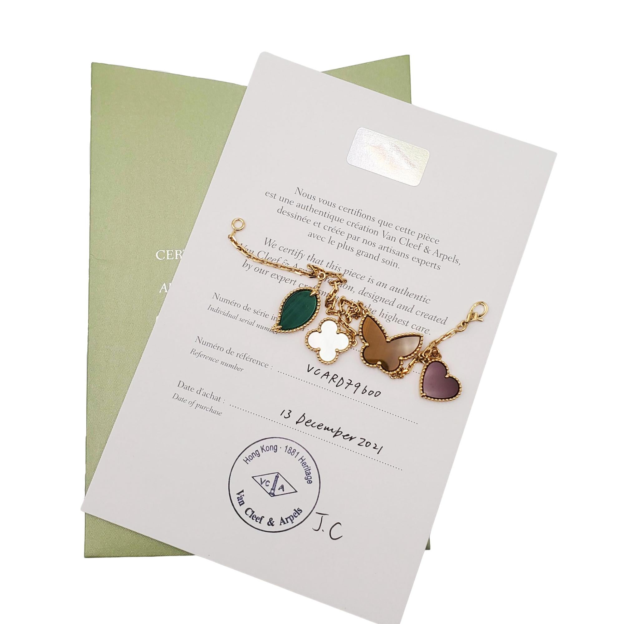 Van Cleef & Arpels „Lucky Alhambra“-Armband für Damen oder Herren