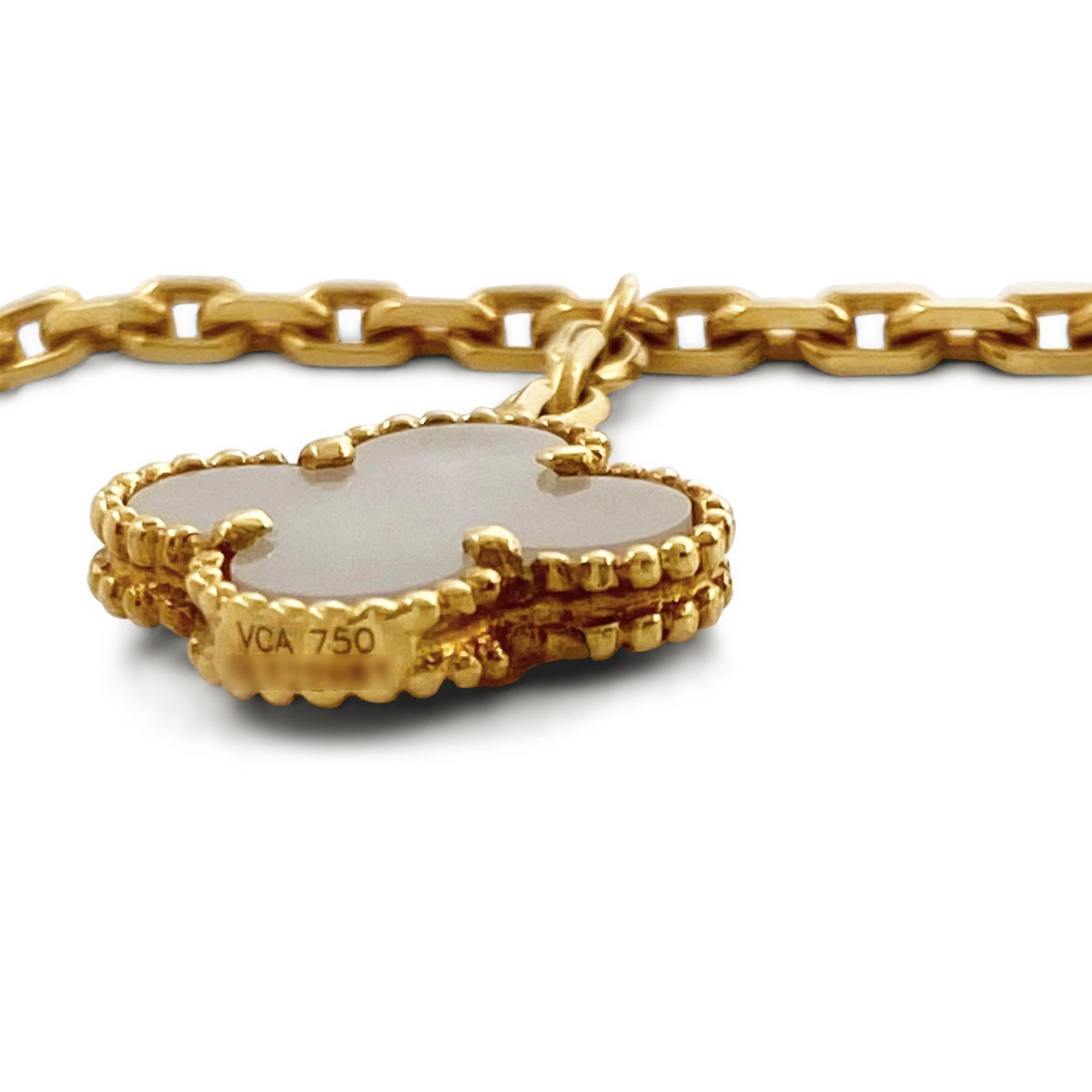 Van Cleef & Arpels 'Lucky Alhambra' Bracelet 1
