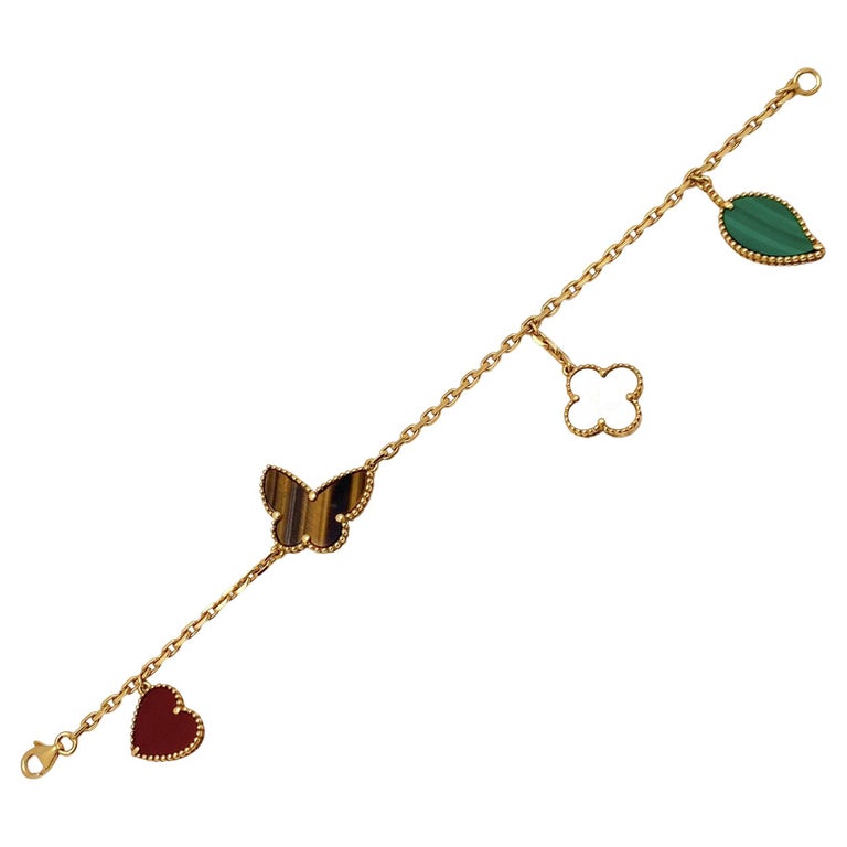 Van Cleef & Arpels 'Lucky Alhambra' Bracelet For Sale