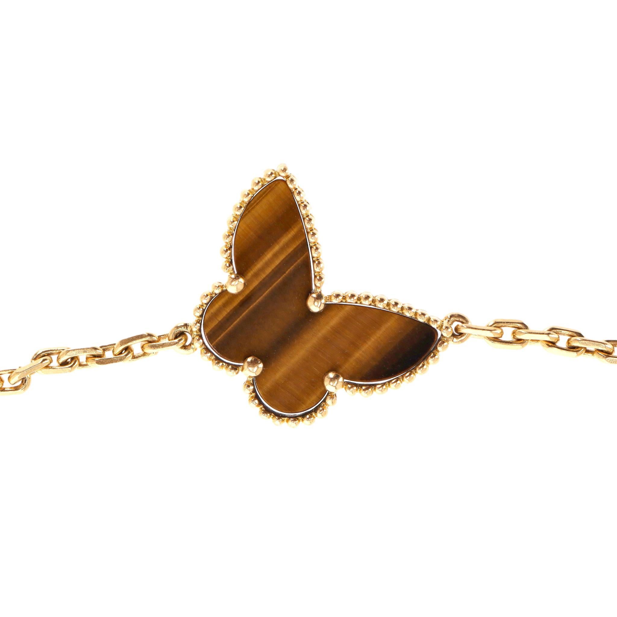 Van Cleef & Arpels Bracelet Lucky Alhambra avec quatre motifs en or 18 carats en vente 1
