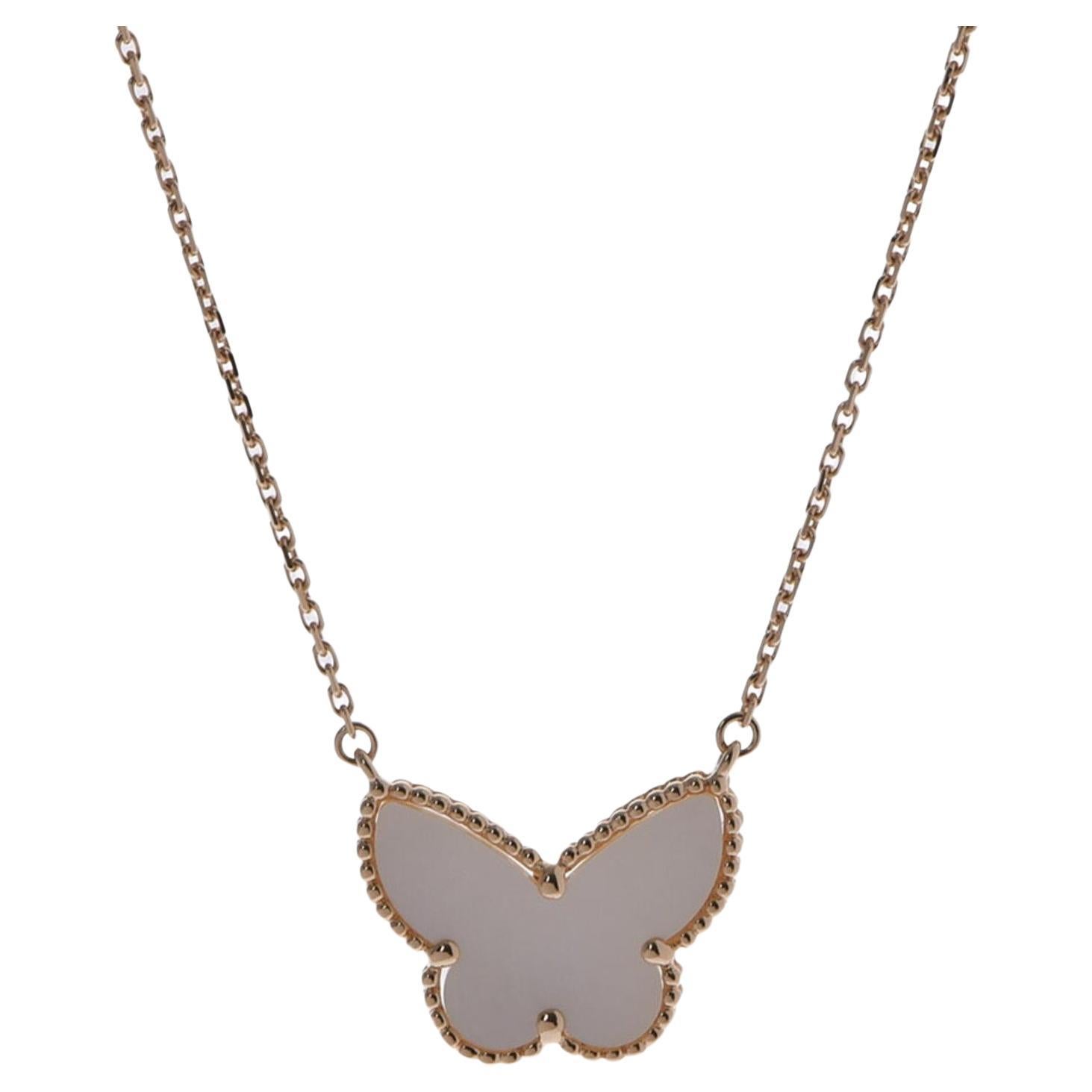 Van Cleef & Arpels Lucky Alhambra Necklace in 18K Yellow Gold