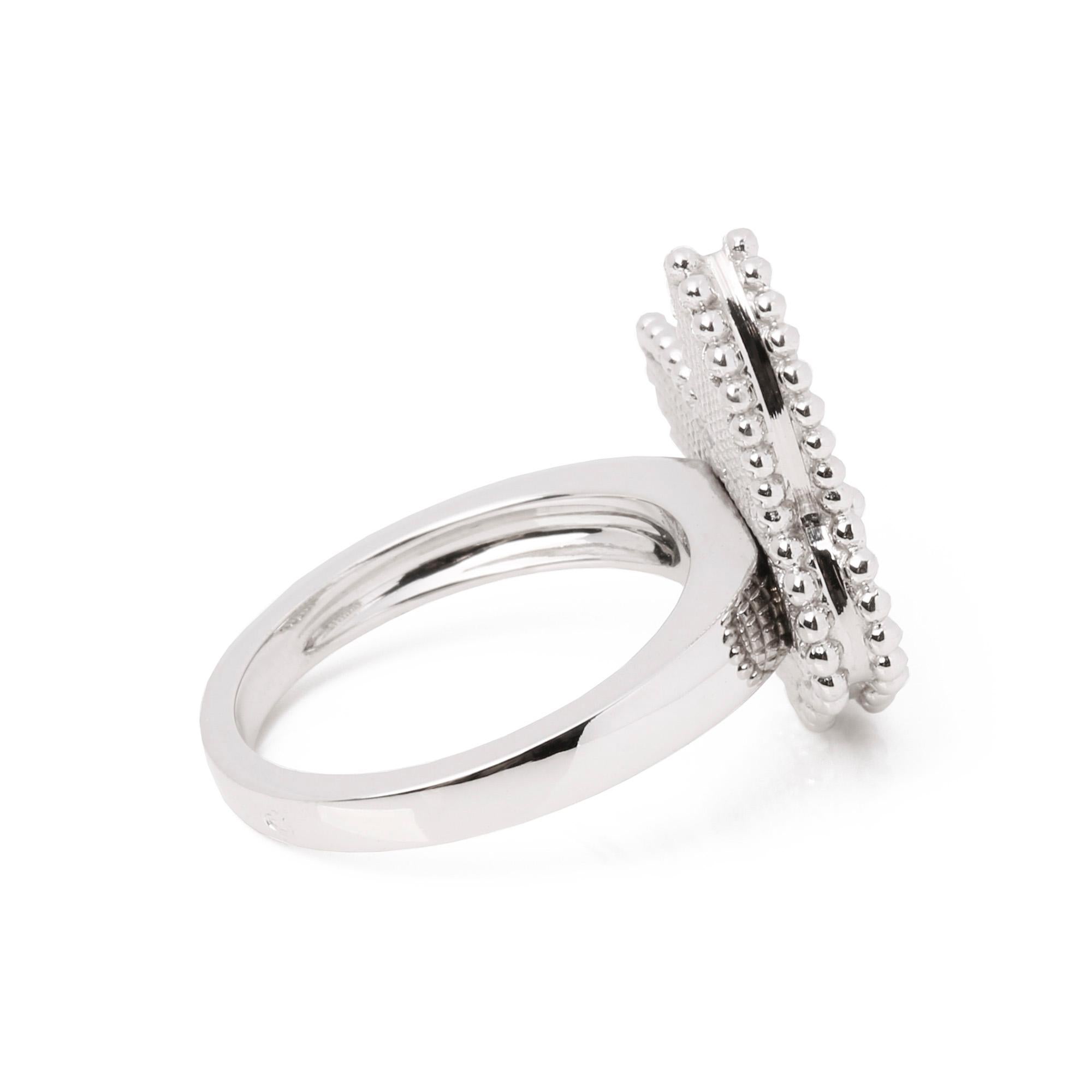 van cleef & arpels butterfly ring