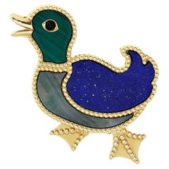 Van Cleef & Arpels Lucky Animals Collection Duck Brooch Van Cleef & Arpels Lucky Animals Collection Duck Brooch