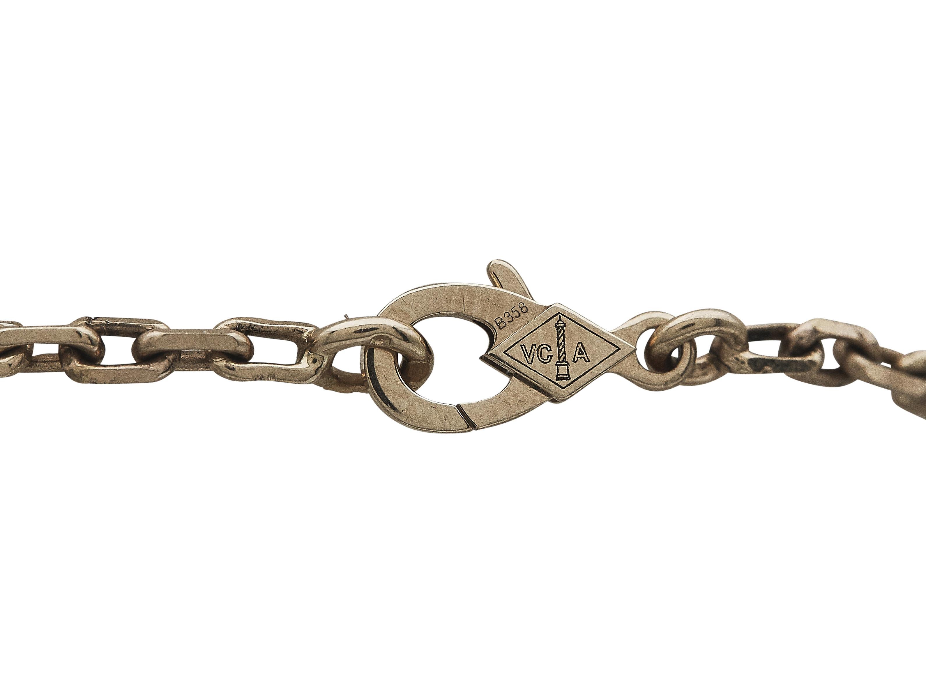 Van Cleef & Arpels Lucky Spring 18K Rose Gold 5 Motifs Bracelet In Excellent Condition For Sale In New York, NY