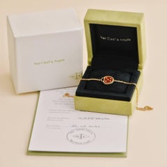 Van Cleef & Arpels, bracelet Lucky Spring Ladybug en or rose 18 carats