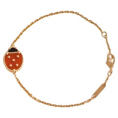 Van Cleef & Arpels Lucky Spring Ladybug Armband aus 18 Karat Roségold