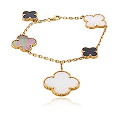 Van Cleef & Arpels Magic 5 Motiv Alhambra-Armband