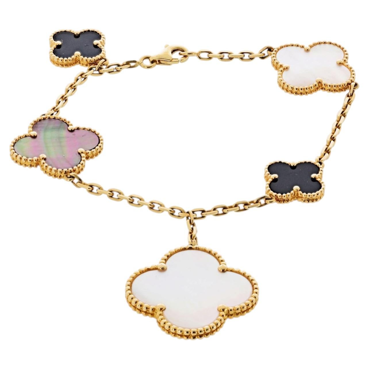 Van Cleef & Arpels Magic 5 Motif Alhambra Bracelet