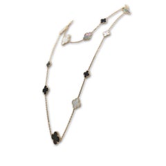 Van Cleef & Arpels Magic Alhambra 16 Motif Long Collier