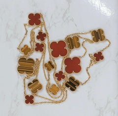 Van Cleef & Arpels Magic Alhambra 16 Motifs Long Necklace