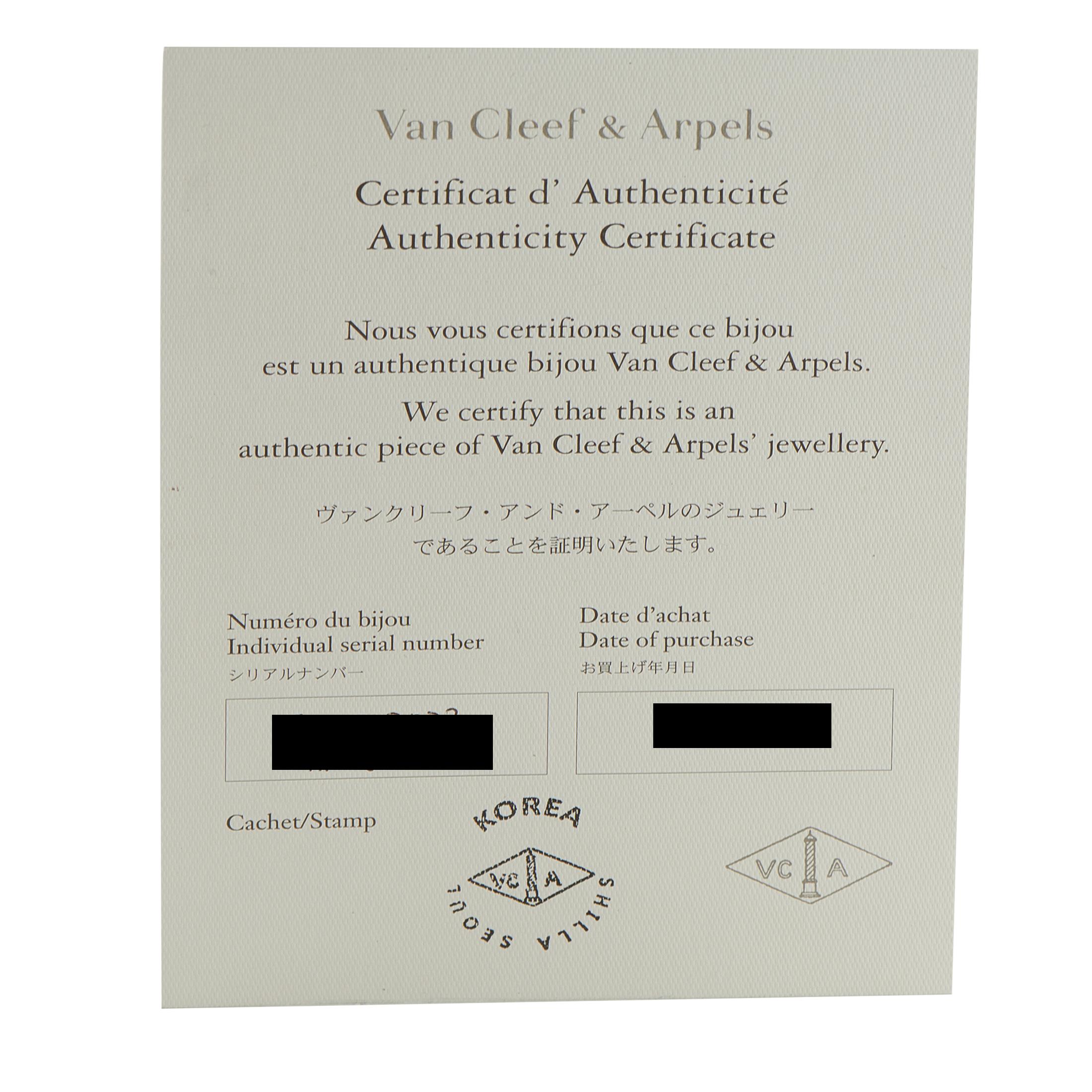 Van Cleef & Arpels Magic Alhambra 18K Rose Gold Necklace #4994 en vente 1