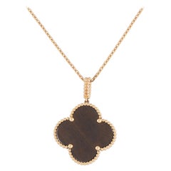 Van Cleef
Arpels Magic Alhambra 18K Rose Gold Pendant Necklace #4935