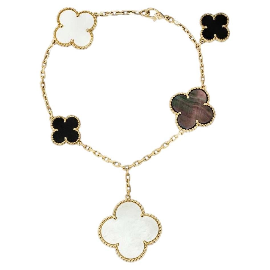 Van Cleef & Arpels Magic Alhambra 5 Motif Bracelet VCARD78700