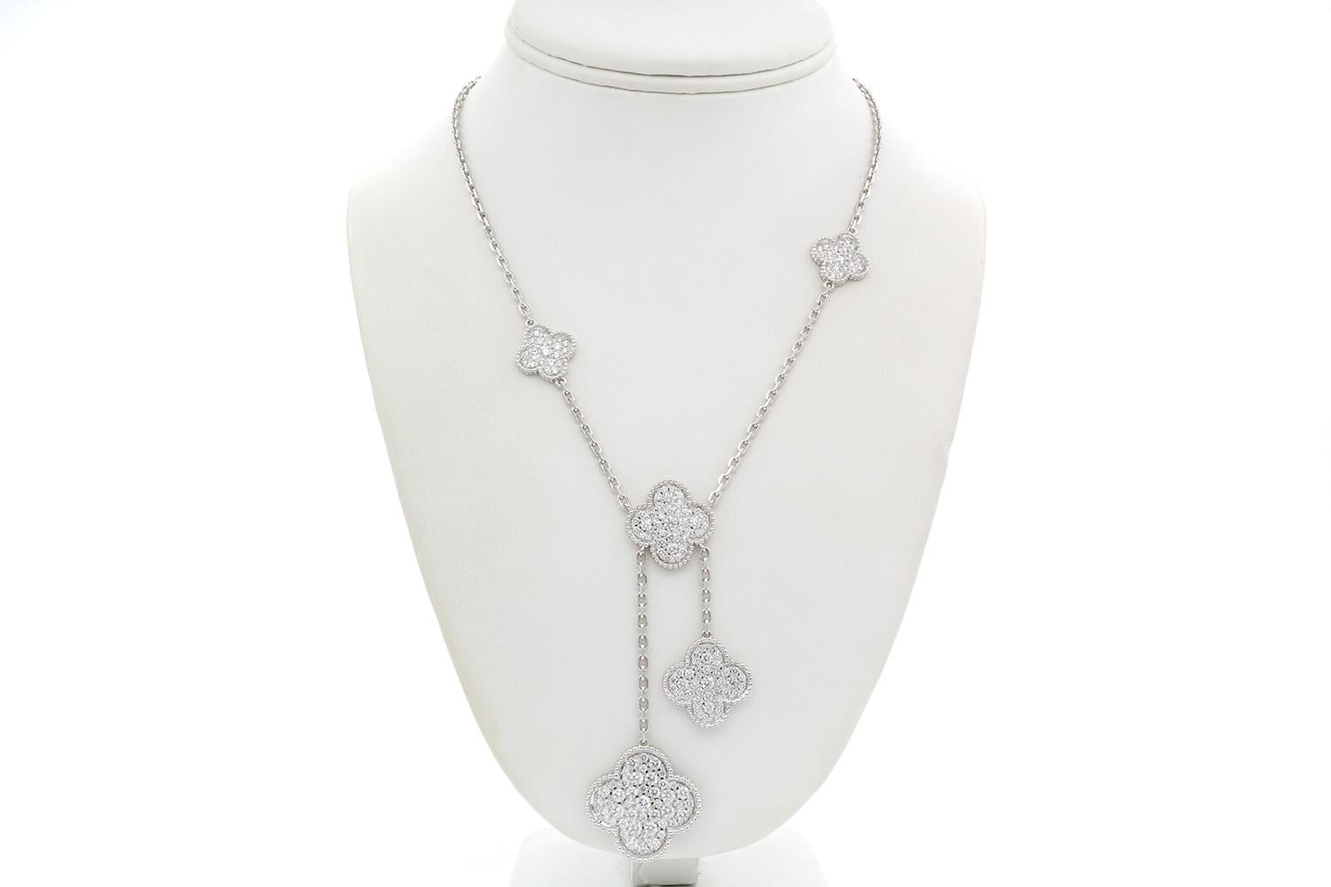 vca 6 motif necklace