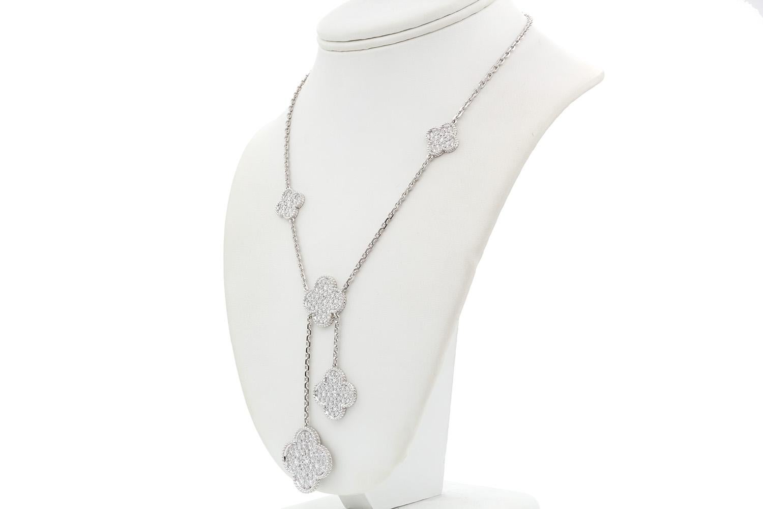 diamond van cleef necklace