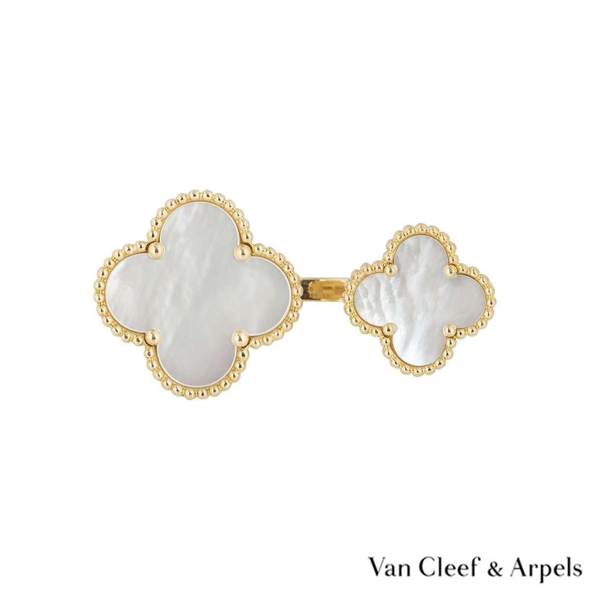 van cleef and arpels between the finger ring