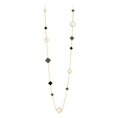 Van Cleef & Arpels Magic Alhambra Long Motifs Necklace