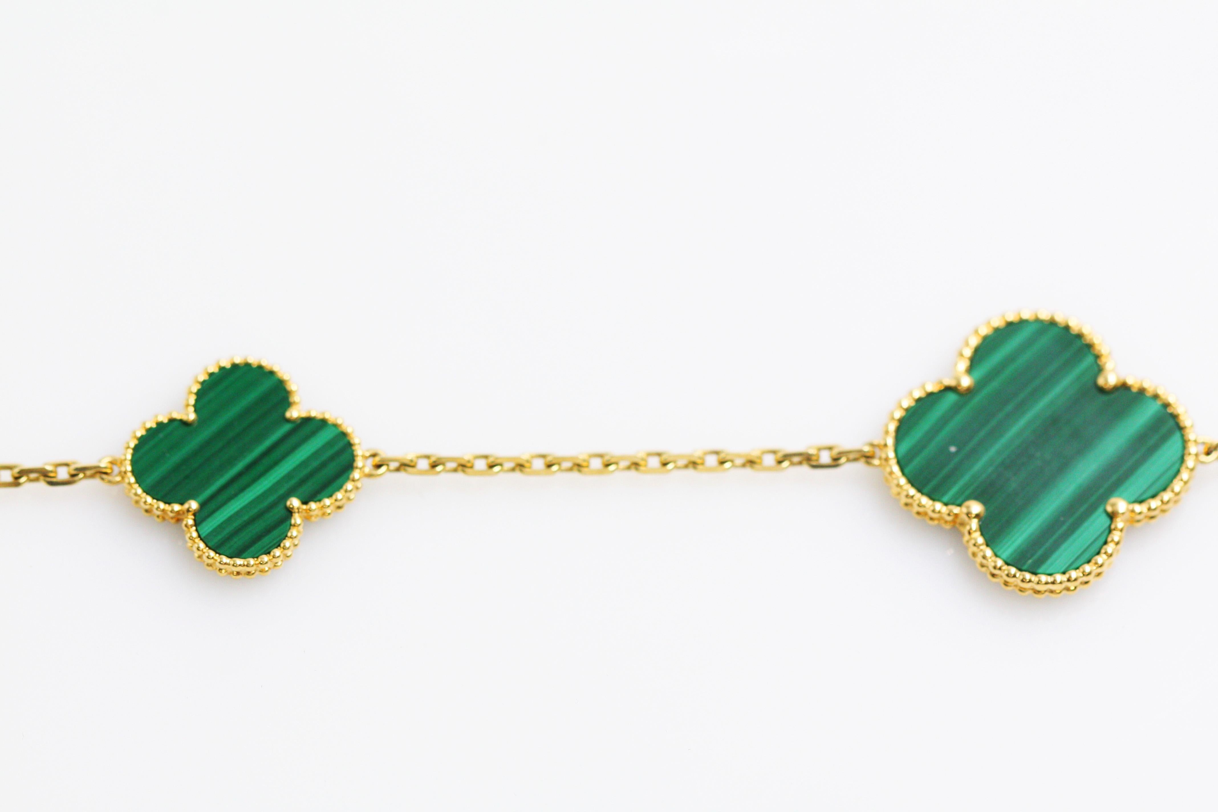 green van cleef necklace