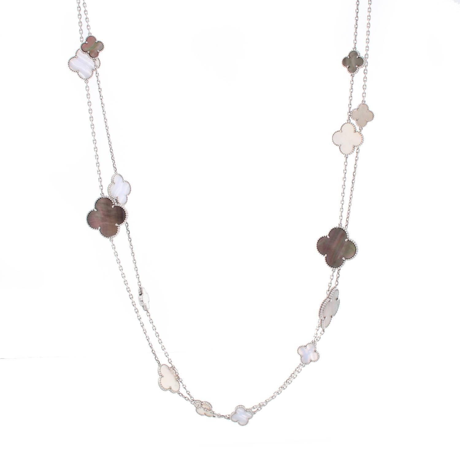 Van Cleef and Arpels Magic Alhambra Long Necklace at 1stDibs | vancleef ...