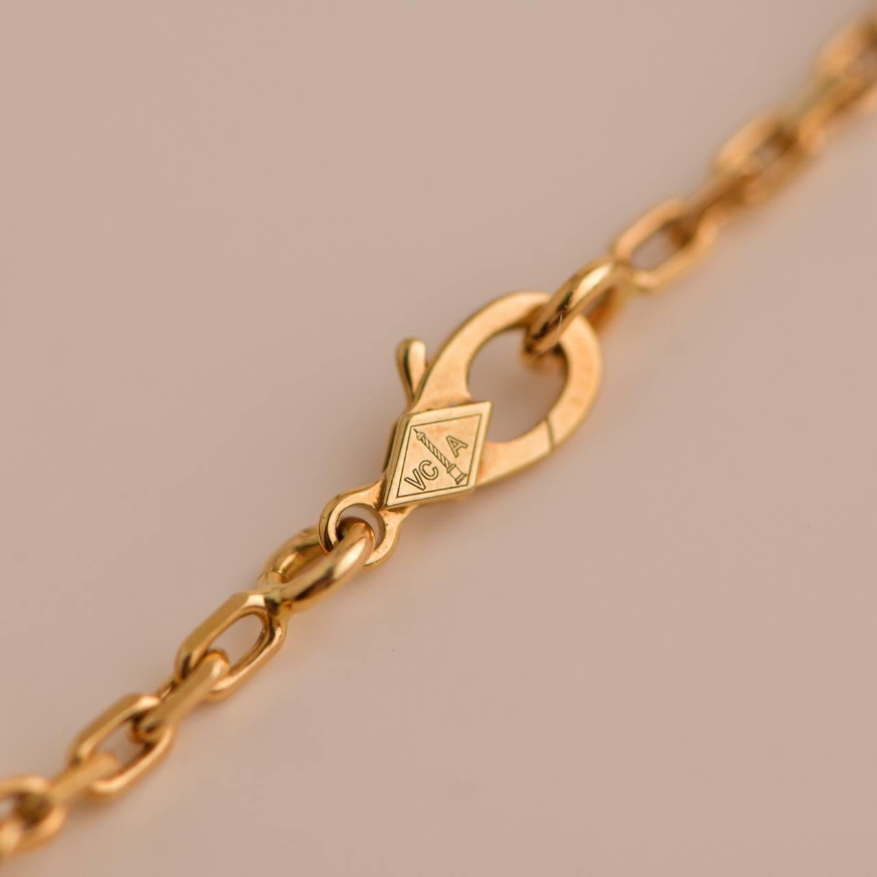 alhambra malachite bracelet
