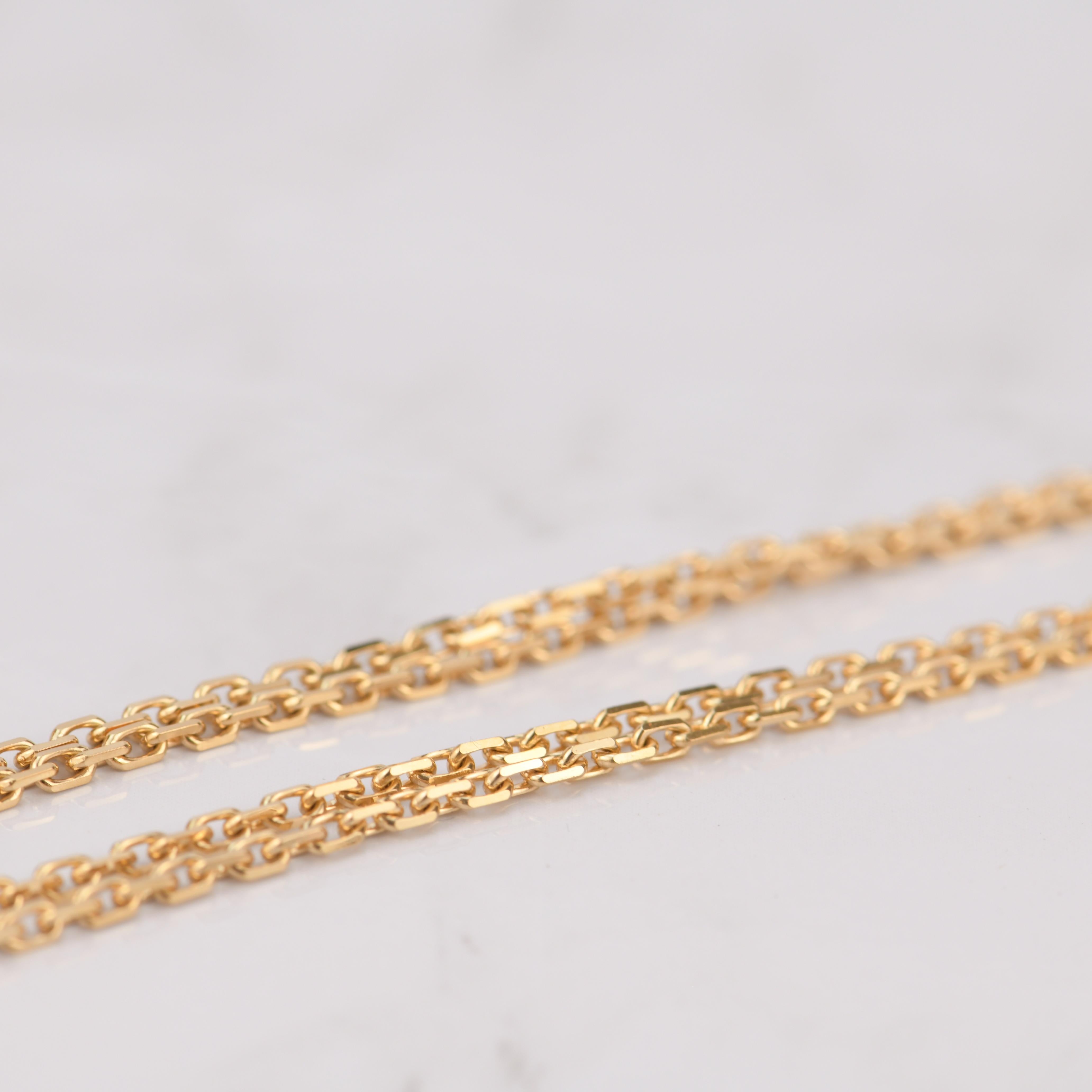 Van Cleef & Arpels Magic Alhambra Malachite Yellow Gold Pendant Long Necklace 1