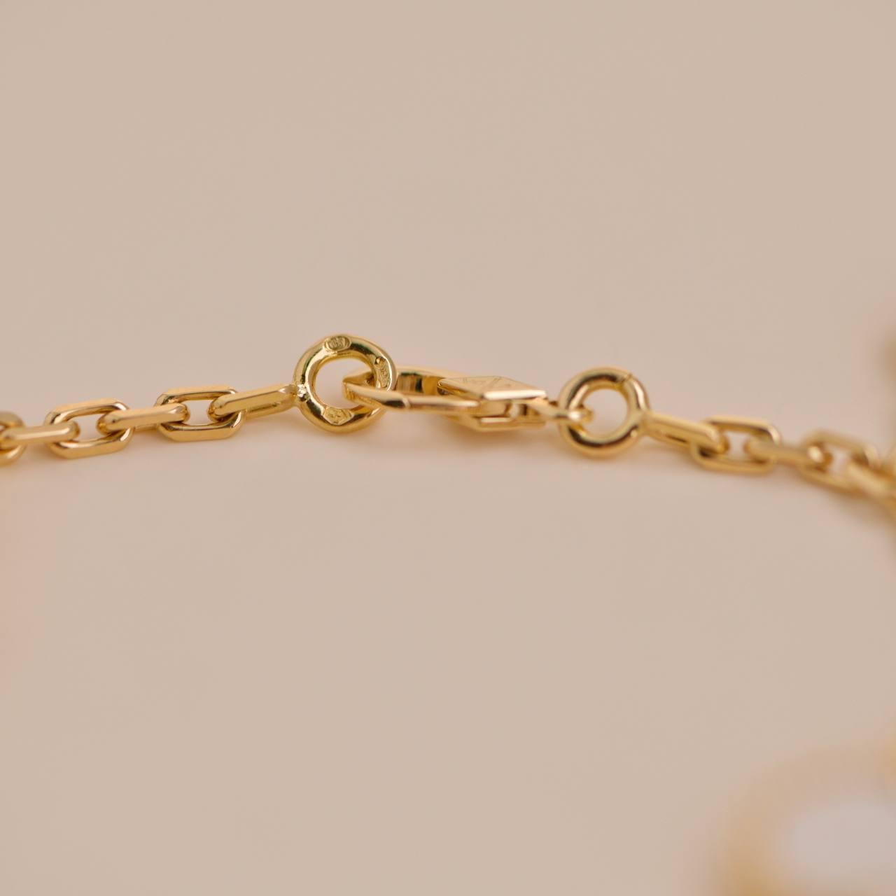 vintage alhambra bracelet 5 motifs