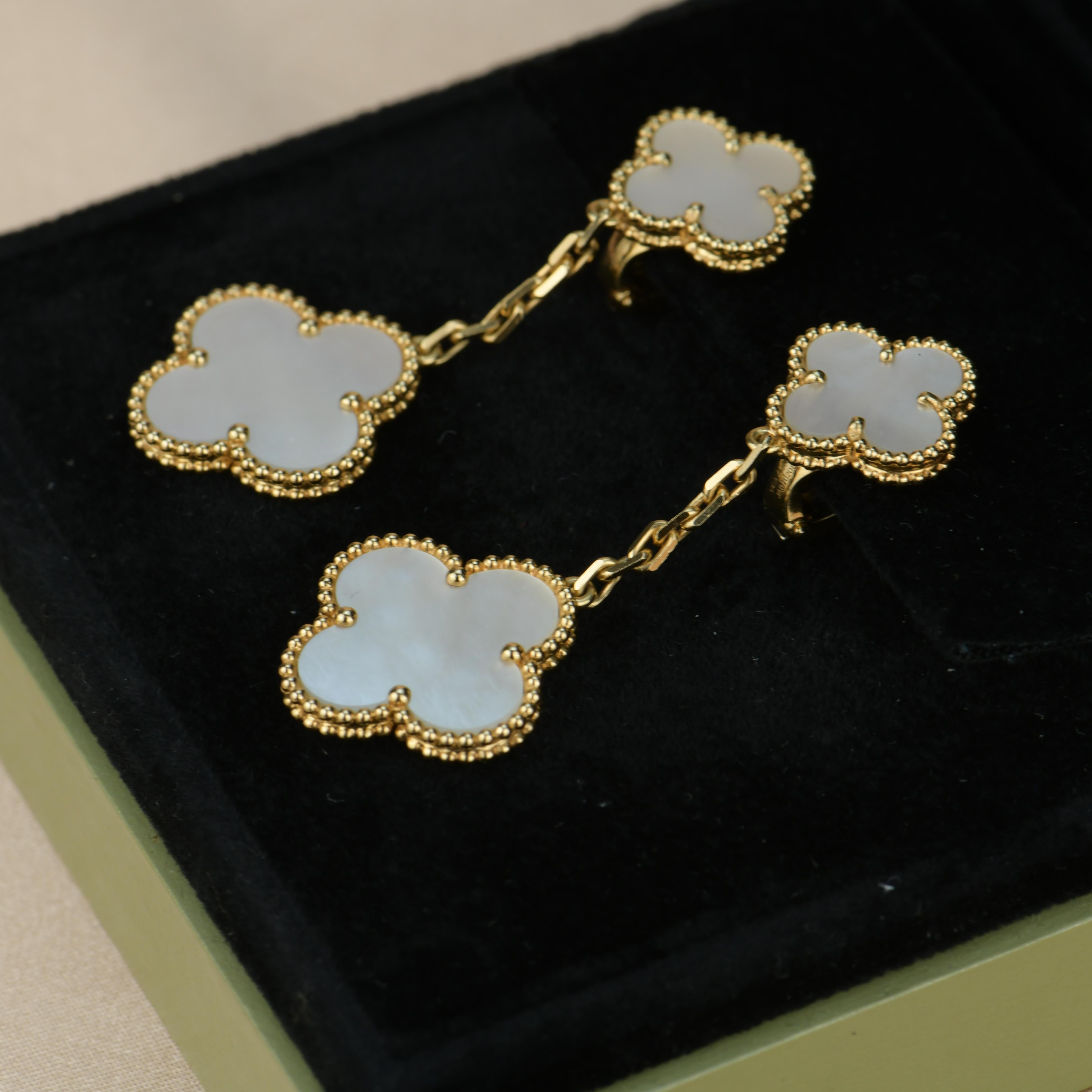 van cleef earrings