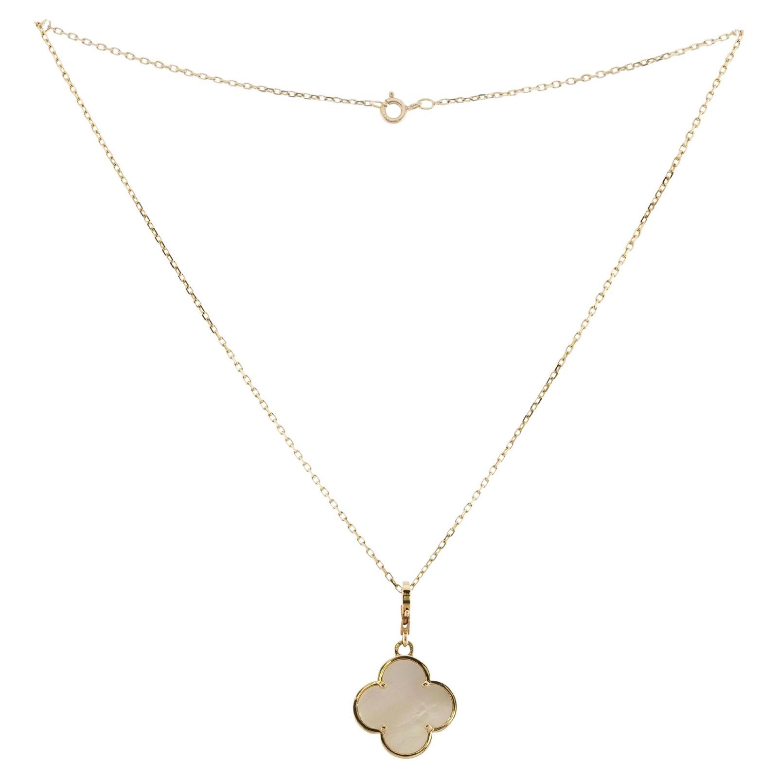 large alhambra necklace