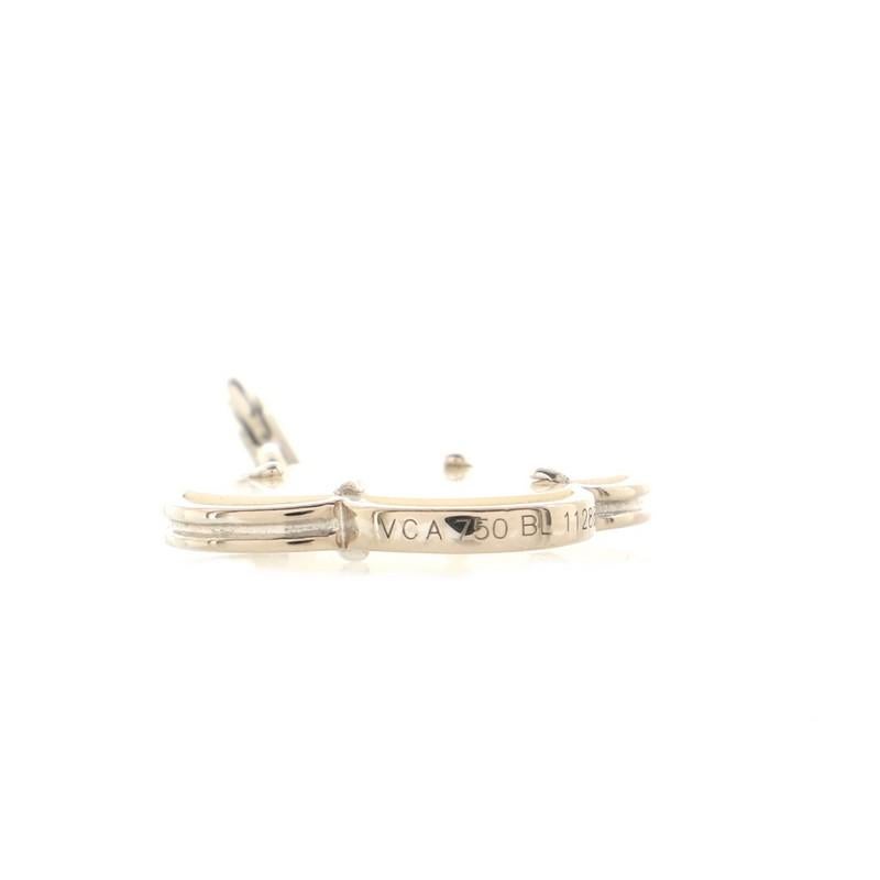 Van Cleef & Arpels Magic Alhambra Anhänger Charm Anhänger & Charms 18K Weißgold für Damen oder Herren
