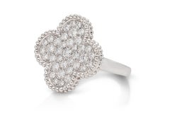 Van Cleef & Arpels Magic Alhambra Ring with Diamonds