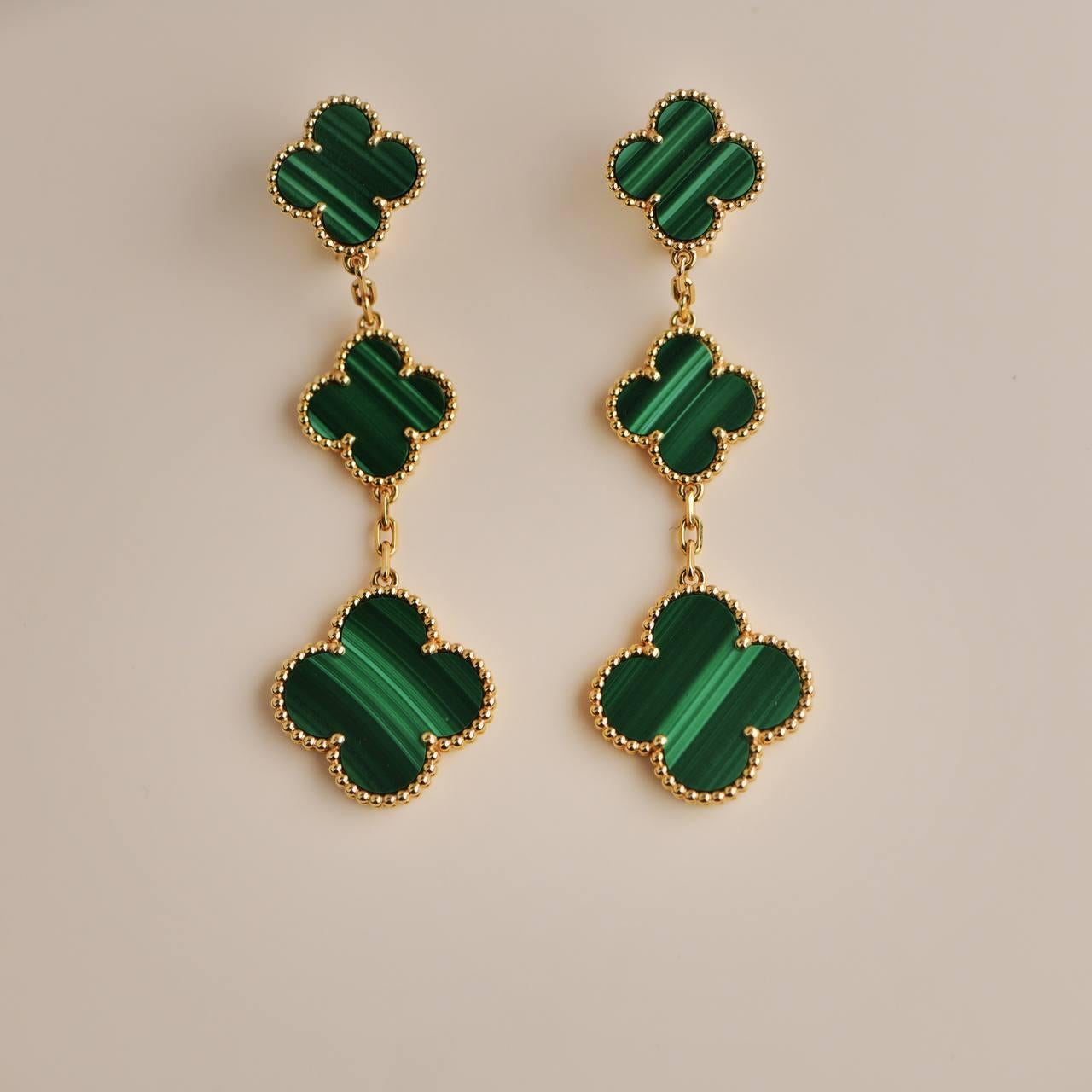 magic alhambra earrings