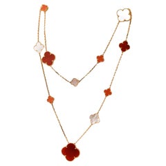 Van Cleef 
Arpels Magic Alhambra VIP Limited Edition Long Necklace