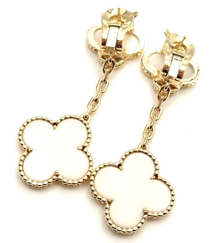 van cleef drop earrings