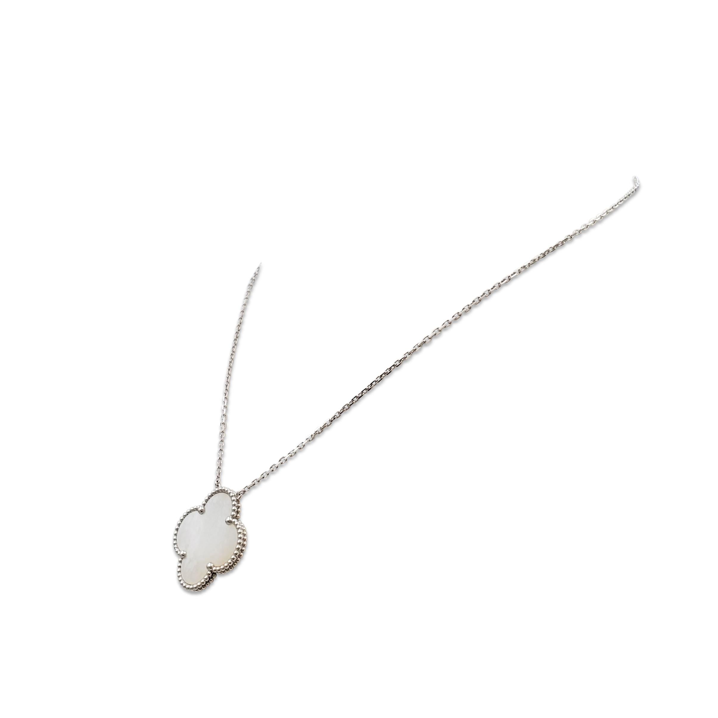 van cleef & arpels pendant necklace