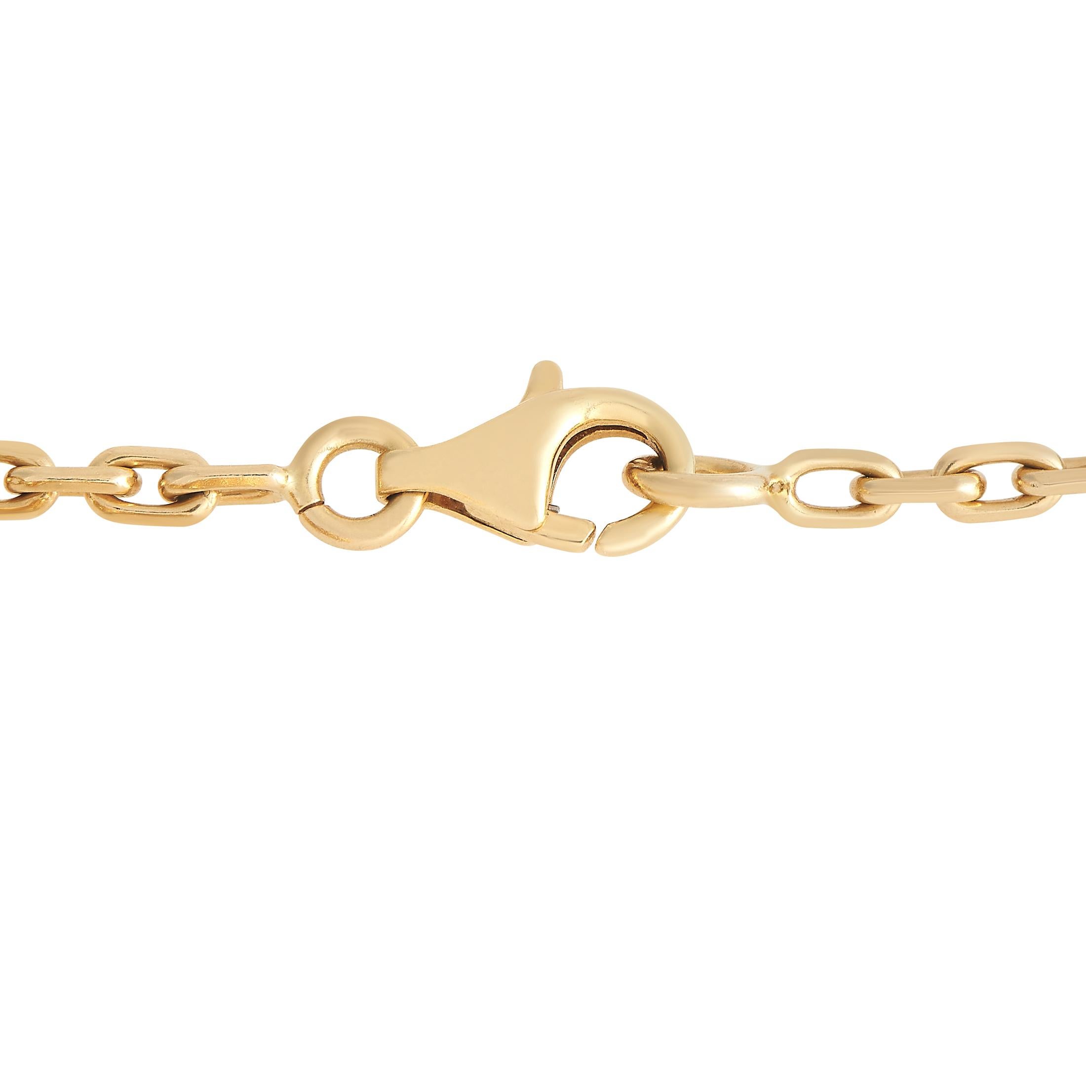 Van Cleef & Arpels Magic Alhambra Armband aus Gelbgold mit Perlmutt und Onyx (Gemischter Schliff)