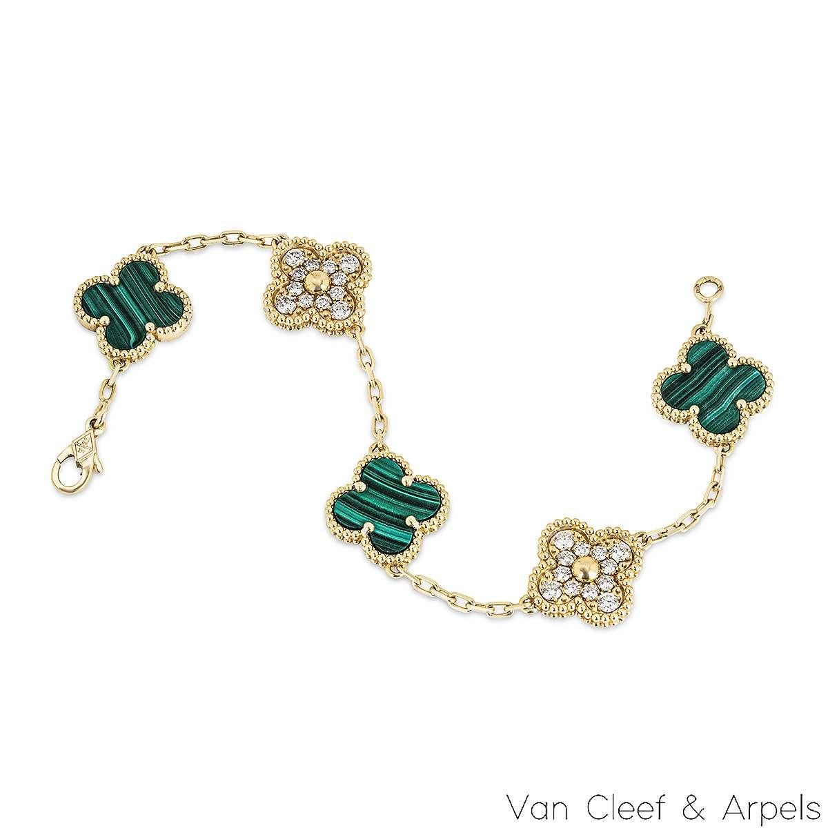 green van cleef bracelet