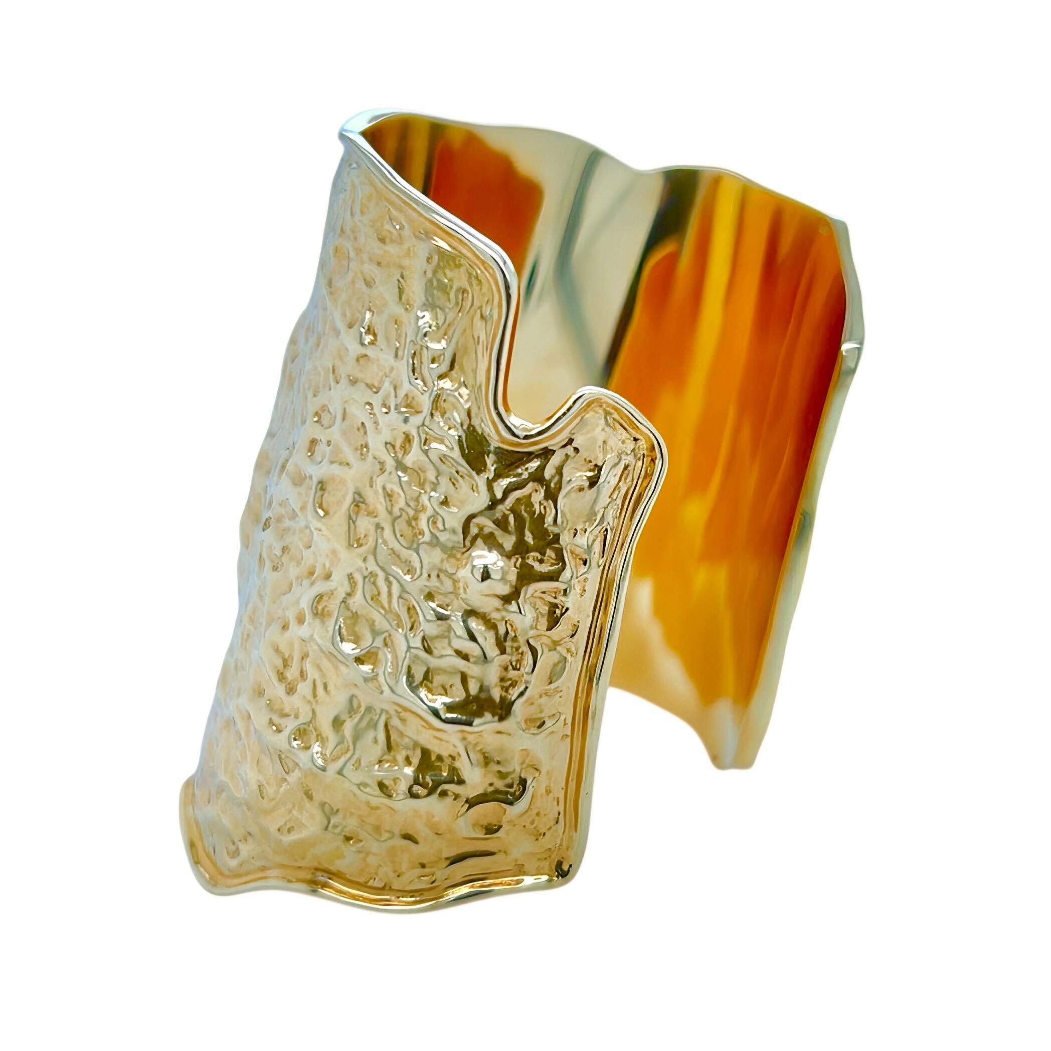VAN CLEEF & ARPELS Bracelet manchette en or 