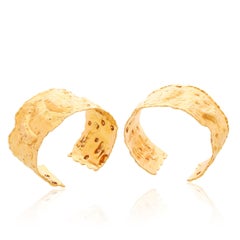 VAN CLEEF & ARPELS "Manchette" Paar Manschettenknöpfe aus 18K Gelbgold