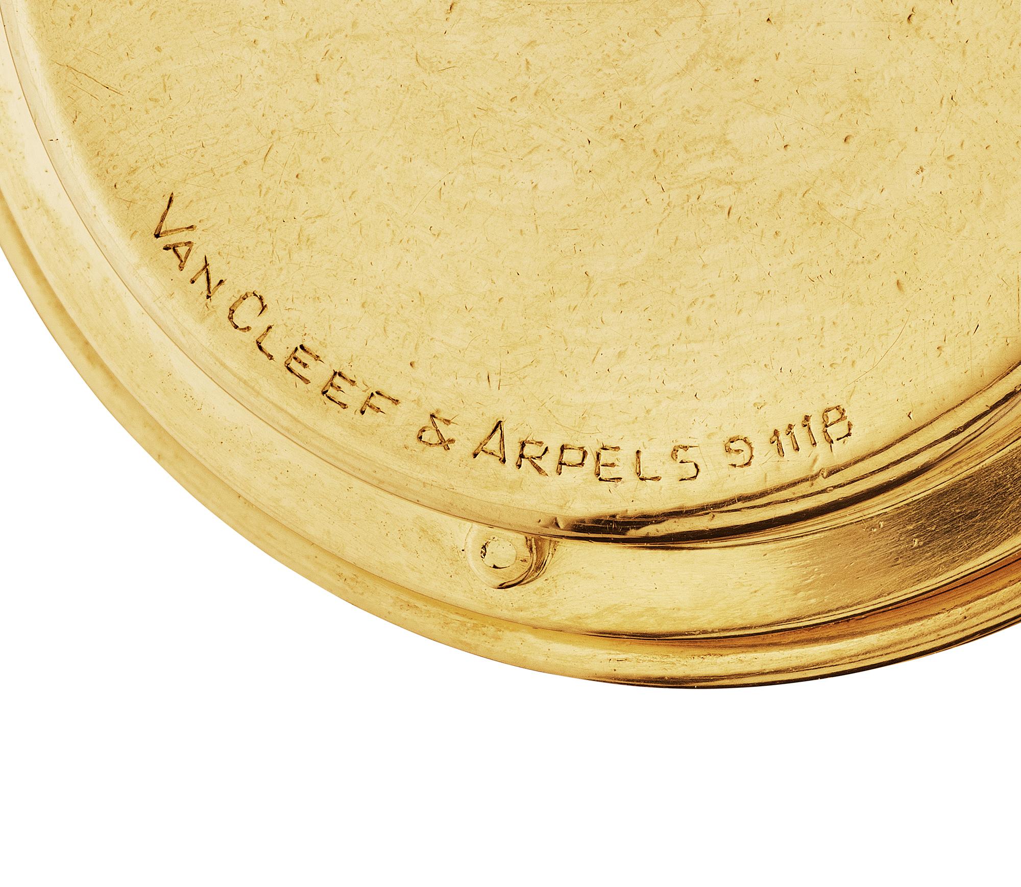 Van Cleef & Arpels Mid-Century-Gold Roulette-Anhänger-Anhänger (Rundschliff)