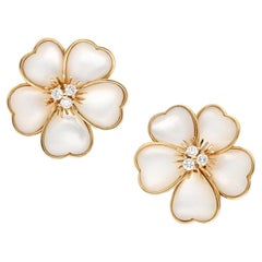 VAN CLEEF & ARPELS Mini 'Nerval' Ear Clips