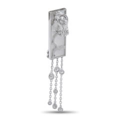 Van Cleef & Arpels Miroir Des Eaux 18K Gold 4,50ct Diamant, Onyx, Perlen Ohrringe
