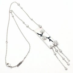 Van Cleef & Arpels Miroir Des Eaux Mother of Pearl Panel and Inlaid Black Onyx